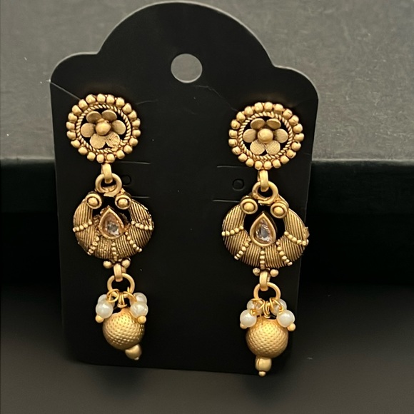 Art Deco Revival Earrings - Picture 1 of 4